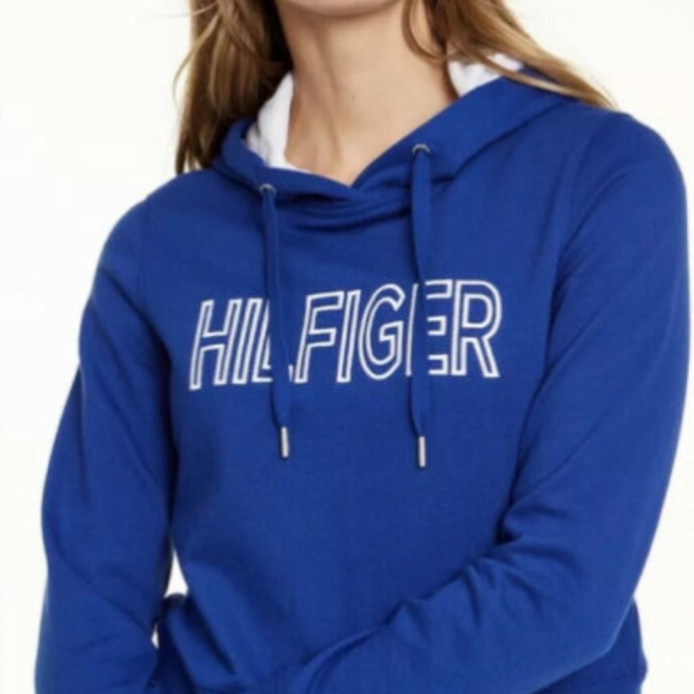 NWT! TOMMY HILFIGER Sport Cropped Hoodie XS-XL